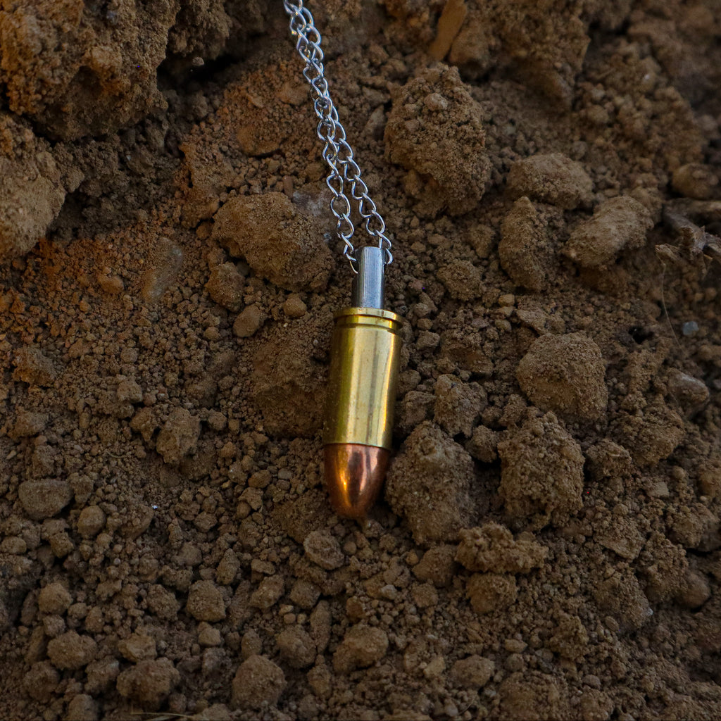 9mm Bullet Necklace
