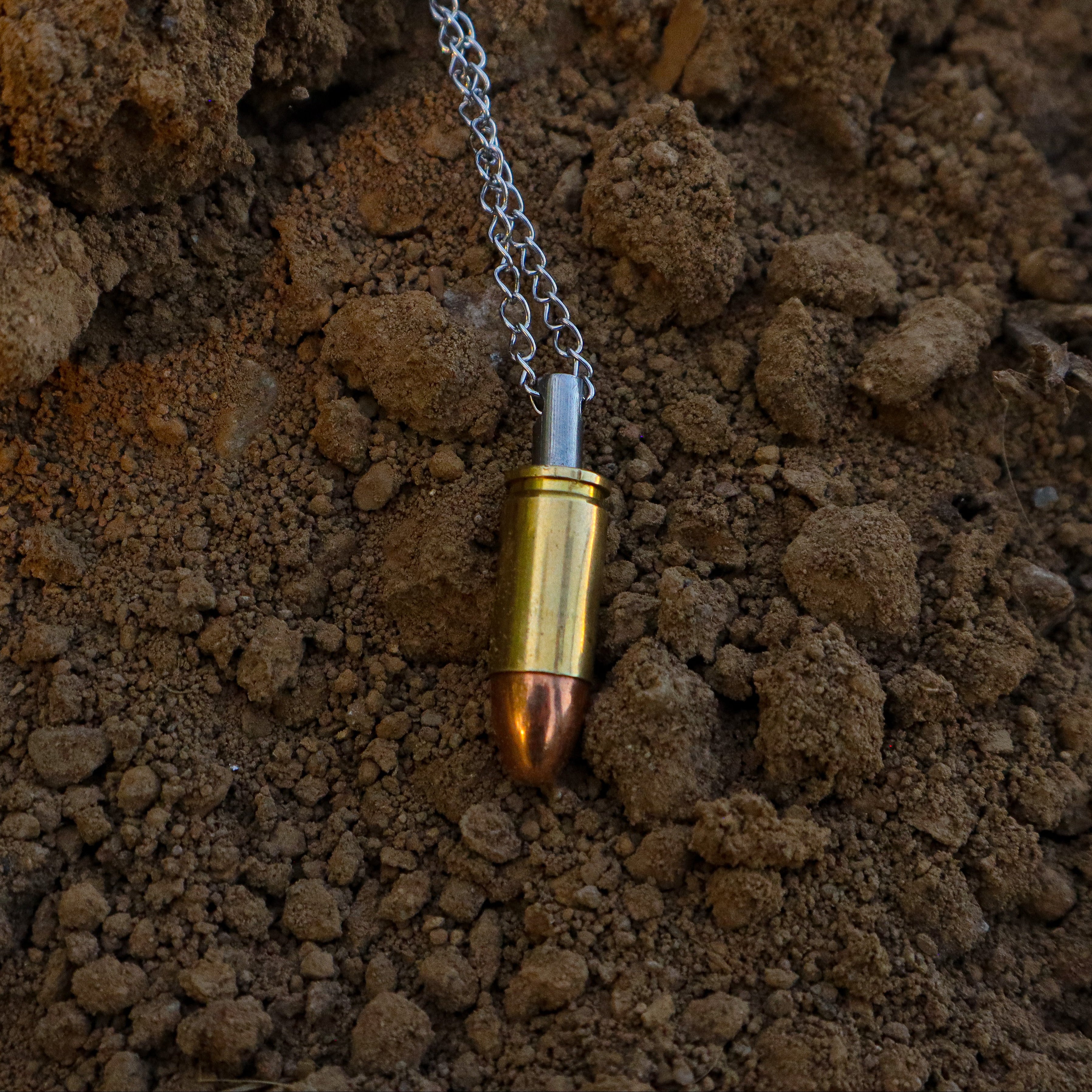 9mm Bullet Necklace